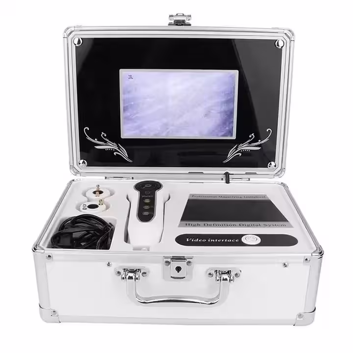 Derma scope portable vanity case