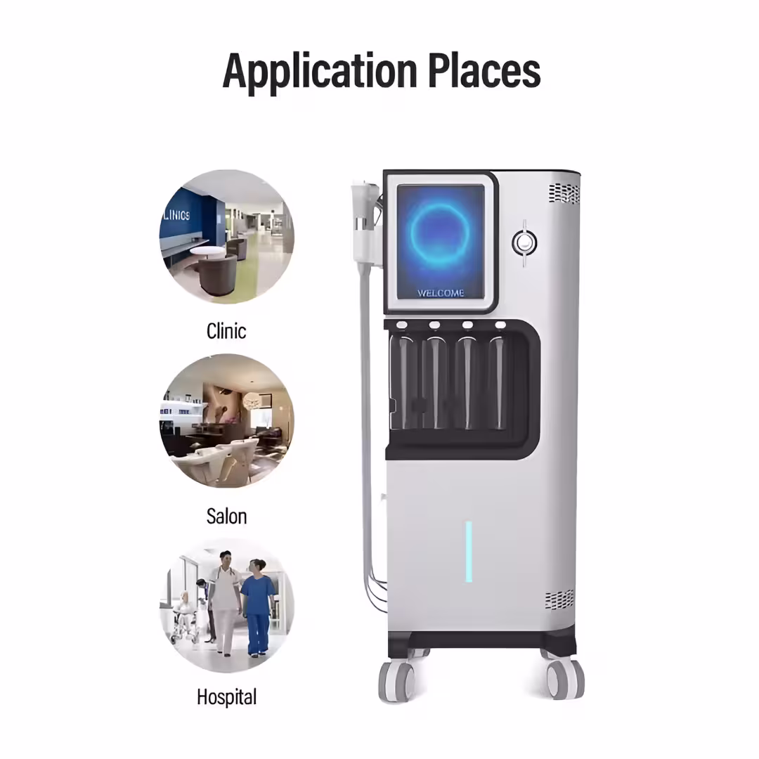 Alice bubble max hydra facial machine 8 in 1